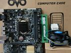 Combo Offer Asus H110m+ i3-7th Pro +4GB Ram+Cooling Fan