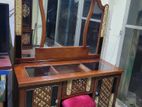 dressing table bed shocase combo