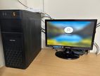 Combo pack Monitor and pc