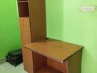 compuer/reading table & wardrobe 2 in 1