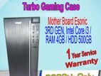 COMPUTER DESKTOP PC TURBO GAMING CASE