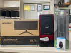 Computer Full Set-Core 2 Duo-Ram 4GB DDR-3-New 19"LED Monitor-Mouse