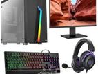 Computer Full Set_Core i5 (8th Gen)_Ram 8GB & Dell 22"IPS FHD Monitor