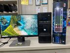 Computer Full Set-Dell 22"FHD IPS Monitor-Dual Core-HDD 500GB & 4GB Ram