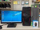 Computer Full Set_Intel Core i3 (4th Gen)_4GB & SSD 120GB_HP 19"LED Moni