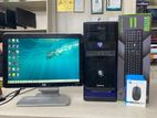 Computer Full Set_Intel Core i3 (6th Gen)_Ram 8GB_SSD 120GB_HP 17"Monito