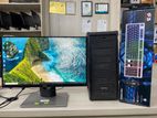 Computer Full Set-Intel Dual Core_Ram 4GB DDR-3_Dell 22"IPS FHD Monitor