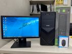 Computer Full SetuP_Intel Core i3 (6th Gen_Ram 8GB & Dell 19"LED Monitor