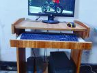 Computer sell . Pc + monitor soundbox table full set selling