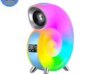 Conch RGB Wireless Bluetooth Speaker With Alarm Clock