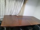 conference table with chair
