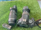 Conon 600d with kit lens and 55-250 sell