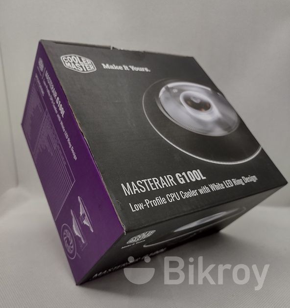 Cooler Master Masterair G L Low Profile White Led Air Cpu For Sale In Elephant Road Bikroy