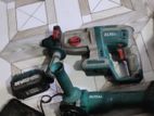 cordless hammer and angle grinder