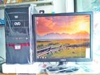 Core 2 Duo 4GB & 500GB + DELL 19" LED Monitor