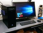 Core 2 Duo & HDD(1000GB+4GB Ram) With Monitor 19" LED