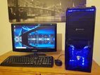 Core 2 duo+500GB HDD_+4GB RAM +Samsung 17"LED