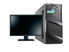 Core 2 Windows 10 Ram 4gb Hard Drive 500gb Cpu & Led Monitor 19" Lg