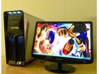 Core 2Dou PC+1000GB HDD+8GB Graphics +Samsung 19''LED
