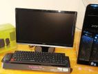 Core 2Dou পিসি+1000GB +8GB Graphics +DELL 19 ''LED