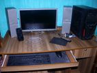 Core i 5 4th gen full pc with 24inc monitor