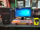 Core i3 6th gen/128GB SSD/500GB HDD/8GB Ram/19" Led Dell Monitor