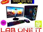 core i3 6th gen gigabyte 110 pc monitor ram ssd hdd mouse keyboard