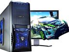 CORE i3 7Th Gen RAM 8GB DDR4 HDD-1TB |SSD 128GB _ DELL 20" Monitor