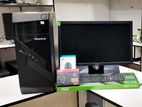 Core i3_8GB RAM + 128GB SSD OR 1-TB HDD & 19"LED Monitor