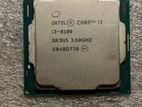 Core i3 8th Gen-8100 Coffee Lake Quad-Core 3.6 GHz LGA 1151