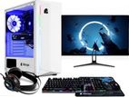 CORE_i3 8TH Generation DDR4 16GB RAM ROM 2000GB |SSD 256GB & 20" Monitor