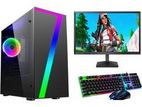 Core i3 9th Gen Ram 8gb SSD 128gb Led Monitor