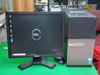Core I5 3gen.ram8gb. Monitor 19 Inch Led New. Ssd128gb