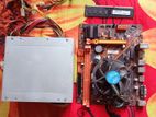 core i5 4th gen combo - motherboard+processor+ ram+ power supply