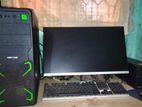 "Core i5 6th Gen ডেস্কটপ ফুল সেট (মনিটর + UPS)"