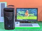 Core i5 6th Gen(128GB-SSD-8GB Ram_(19" Monitor HP) WINDOWS 10