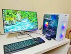 ★core i5 6th gen#ram 8gb#ssd 128gb#led monitor★