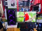 CORE i5 7Th GENERATION H110 Mother Board 8GB & 1TB CPU + LED 20" Monitor