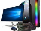 Core i5 Gaming 8TH GEN 1-TB / 128GB SSD 4GB Graphics and Monitor 20"LED