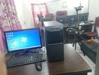 core i5 hp brand computer full set 4gb 500gb