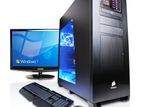 CORE__i5 নতুন 8GB__র‍্যাম__1000GB |256GB SSD স্যামসাঙ 17" মনিটর