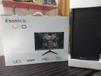 Core i5 RAM8GB SSD128GB new HDD500GB PC. monitor 19 inch LED