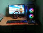 Core i7 + RX 580 Gaming PC | High Performance Build (without monitor)