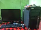 Core2 Due Computer Full Set/With Dell Monitor 19" Inch