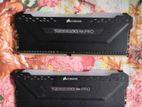 Corsair VENGEANCE RGB PRO 16GB (2 x 8GB) DDR4 3200MHz C16 RAM Kit Black