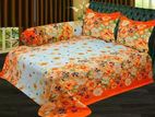 Cotton King Size Bed sheet - 3 pis Set