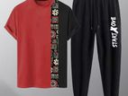 Cotton T-Shirt And Trouser Set