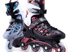 Cougar Skating shoes double calf single row L:(41-44) black/red