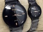 Couple Watches for Black Color 2pcs