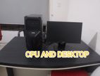 CPU & Dell Monitor